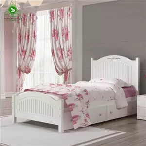 تخت خواب یک نفره MDF وکیوم مدل آرتا مبلمان نارنجی مدل 517384