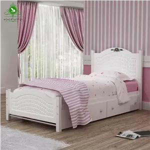 تخت خواب یک نفره MDF وکیوم مدل روما مبلمان نارنجی مدل 517373
