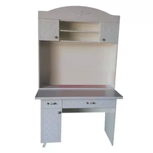 میز تحریر کتابخانه دار مدل روژان مبلمان نارنجی مدل 526229