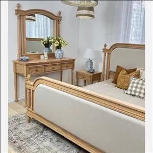 سرویس خواب کلاسیک مدل وستا مبلمان نارنجی مدل 517006