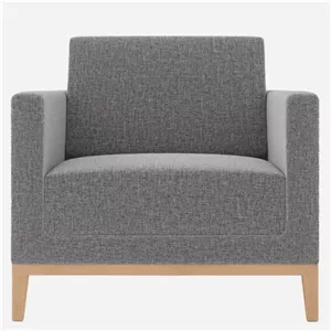 مبل یک نفره هارمونی رنگ طوسی STDS-0100906 مبلمان نارنجی مدل 513780