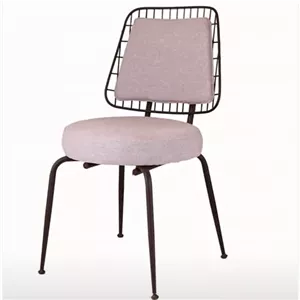 صندلی فلزی ویلسون برند مبلمان نیلا مبلمان نارنجی مدل 510239