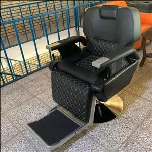 صندلی vip اریشگاهی سالن میکاپ و اصلاح کراتین کوتاهی مو اریشگاه خانومان و آقایان مبلمان نارنجی مدل 510445