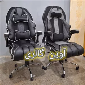 صندلی گیمینگ کارمندی آریا اصل با گارانتی 48 ماه مبلمان نارنجی مدل 511417