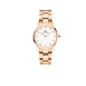 ساعت مچی دنیل ولینگتون رزگلد سفید 36 میلی متری