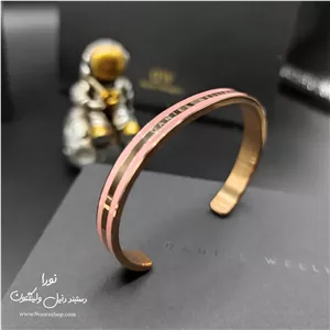 دستبند زنانه دنیلولینگتون رزگلد صورتی