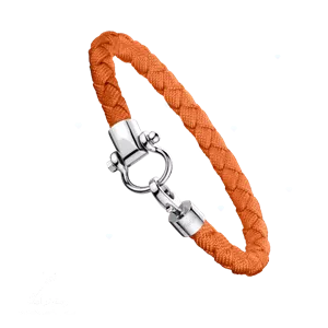 دستبند امگا پارچه ای نارنجی Omega Sailing Bracelets