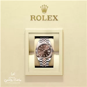 ساعت رولکس مردانه موتور سوئیس دیتجاست صفحه چاکلت Rolex Datjust Swiss Movement m126331-0002