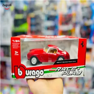 ماکت  ماشین فلزیburago ferrari 250 passo gtمقیاس: 1/24