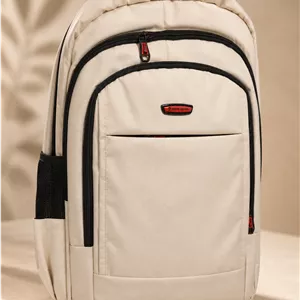 کوله پشتی برند pierre cardin کرم