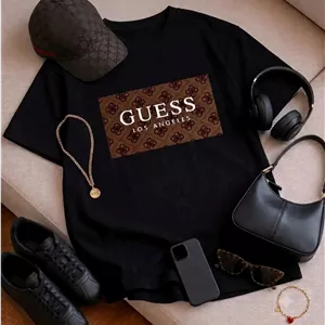 تیشرت باکسی چاپی طرح گوچی guess