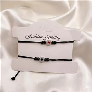 ست دستبند دو نفره کاپلی مدل «درخشش در تاریکی» | شب‌رنگ و فری‌سایز