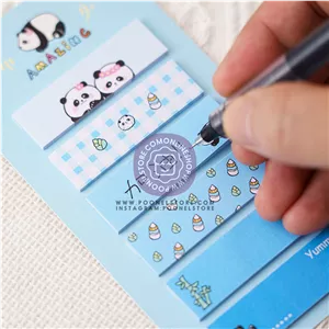 کاغذیادداشت/استیک نوت فانتزی چسب دار cute fancy students stick note code 360-225 www.poonelstore.com