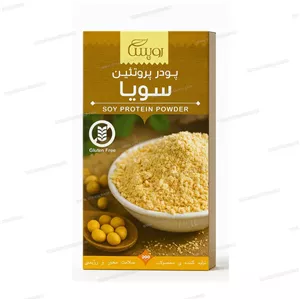 پودر پروتئین سویا فاقد گلوتن ۲۰۰ گرمی برند رویسا