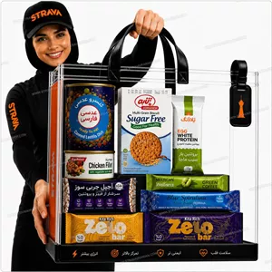 پک چربی سوز لاغری روزانه مخصوص ورزشکاران 1300 کالری به همراه 110 گرم پروتئین پیشنهاد استراوا