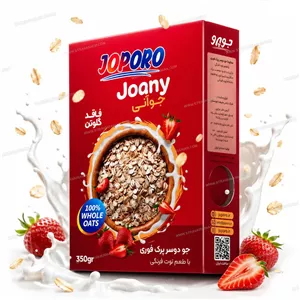 جوآنی رژیمی و فاقد گلوتن با طعم توت فرنگی 350 گرمی جوپرو