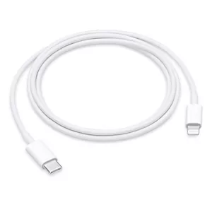 کابل USB-C به لایتنینگ 100% اورجینال اپل یک متری