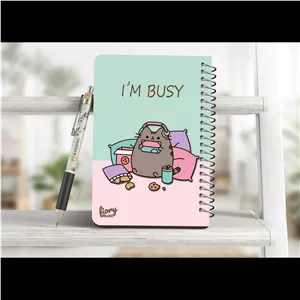 دفترچه یادداشت مستر راد طرح کرافت مدل گربه کیوت فانتزی