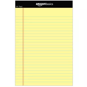 کاغذ یادداشت مستر راد مدل آمازون  Painting بسته 200 عددی زرد