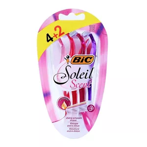 تيغ سه لبه سوليل عطري بليستر2 4عددي بیک