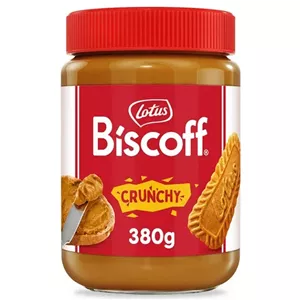 کرم بیسکوییت لوتوس Lotus مدل Biscoff وزن 380 گرم
