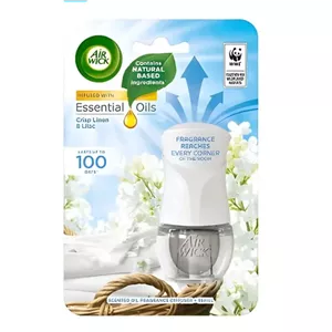 دستگاه خوشبوکننده هوای برقی ایر ویک Air Wick با رایحه کتان و یاس بنفش