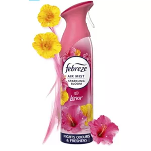 اسپری خوشبوکننده هوا فبرز Febreze رایحه شکوفه‌های درخشان حجم 300 میلی‌لیتر