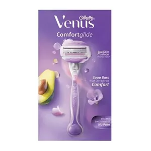 ست دسته، یدک و خودتراش زنانه ونوس Venus Comfrtglide سه لبه
