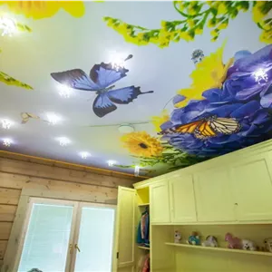 سقف کشسان طرح کارتونی| آسمان مجازی اتاق کودک