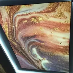 آسمان مجازی چاپی انتزاعی (سقف کشسان چاپی)