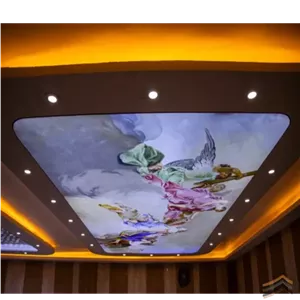 آسمان مجازی چاپی طرح آنجل (سقف کشسان چاپی)