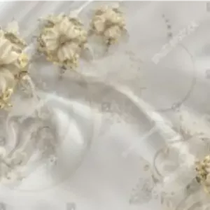 آسمان مجازی کلاسیک چاپی طرح گل های طلایی کد 1426386911