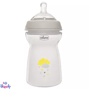 شیشه شیر استپ‌اپ چیکو سفید 330 میلی لیتر