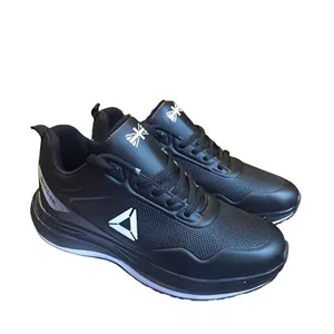 کتانی اسپرت سایزبزرگ پا مردانه کپسول دارمدل ریبوک (REEBOK)|سایز45-47|رانینگ|طبی|ضدآب|مشکی-سفید