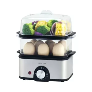 بخارپز تخم‌مرغ و سبزیجات گرین لاین Tier egg cooker مدل GN3TREGGCKGY