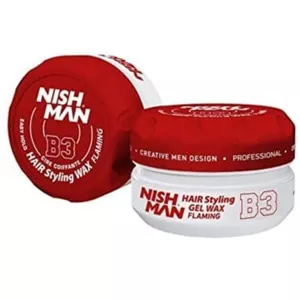 ژل واکس مو نیشمن NISHMAN GEL WAX FLAMING B3