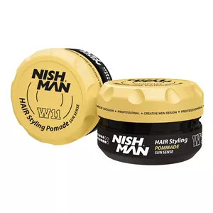 واکس پوماد حالت‌دهنده نیشمن W11 Sun Sense | حالت‌دهی قویبراقیت طبیعیرایحه آفتابی