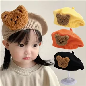 کلاه بافت فانتزی طرح تدی🐻