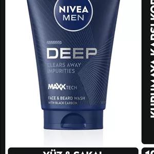 ژل پاکسازی عمیق و حجم دهنده ریش مردانه نیوآ ، حجم ۱۰۰ میلی لیتر