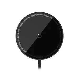 شارژر بی‌سیم باسئوس مدل Baseus Simple Mini3 Magnetic Wireless Charger 15W