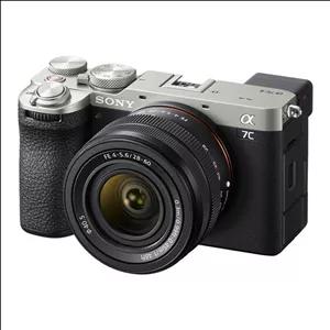 دوربین عکاسی بدون آینه سونی Sony a7C II Mirrorless with 28-60mm Lens نقره ای
