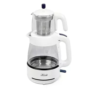 چای ساز فلر TS 070 ظرفیت 2.5 لیتری با قوری شیشه ای
