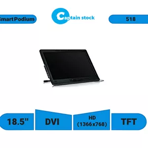 مانیتور استوک SMART PODIUM 518 (Grade A) 18 inch/بدون قلم/با پایه دیواری