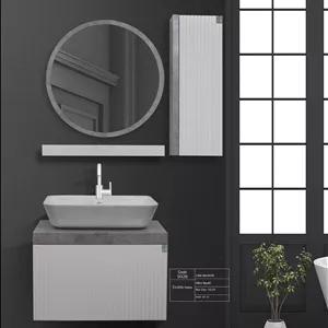 کابینت روشویی کاکتوس مدل ecotis patina سفید کد 5026