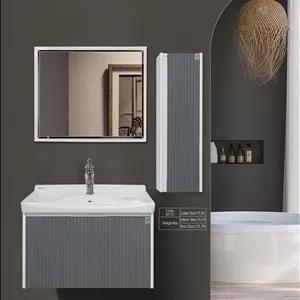 کابینت روشویی کاکتوس مدل magnoliya 70 طوسی کد 6013