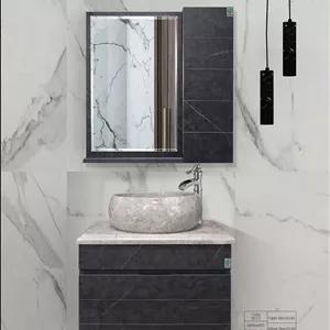 کابینت روشویی کاکتوس مدل simakan 60 stone کد 8015