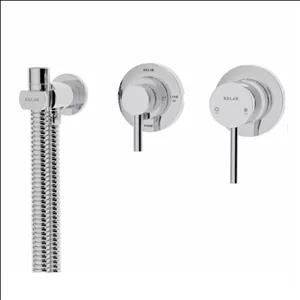 ملحقات آفتابه توکار بیده راسان مدل کروم