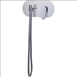 ملحقات توکار توالت ایکاد تنسو فلت راسان مدل کروم