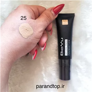 کرم پودربیو نچرال فینیش شماره25 beyu foundation Natural Finish حجم 30میل