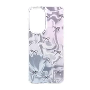قاب Silver Cloud دور ژله ای طرح دار Samsung Galaxy A37 - کد 287